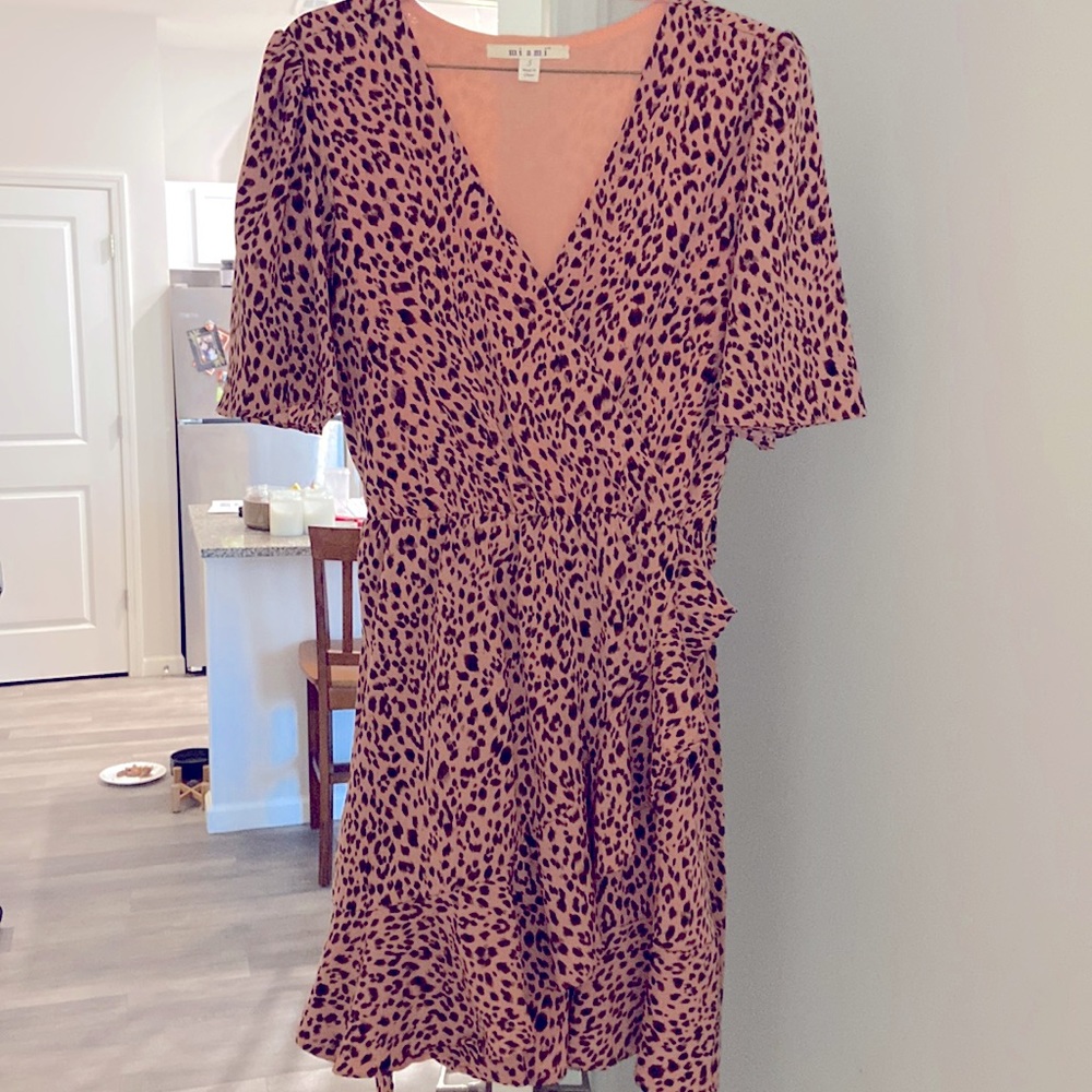 Francesca’s Leopard Print Dress